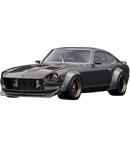Amazon | ignition model 1/18 Nissan Fairlady Z (S130) Black/Silver